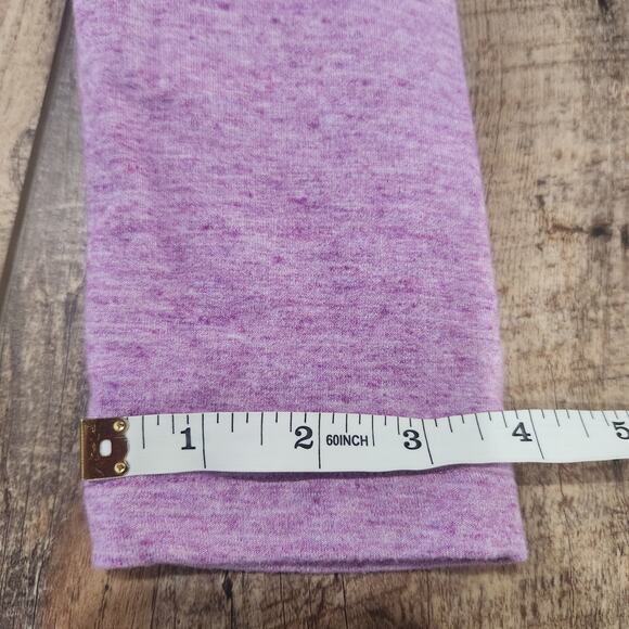 T by Talbots Womens Cowl Neck Purple Active Sweater Size Medium - Picture 11 of 14